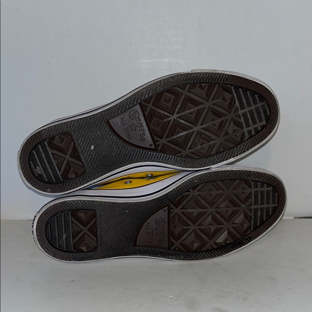 Converse Women's Yellow High-Top Sneakers - Picture 7 of 8